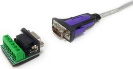 Equip Adapter USB-A->Serial RS422/RS485 FTDI   St/St   1.50m
