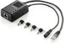 No Name LevelOne PoE Fast-Ether.Splitter RJ45   100Mbps  <3W schwarz