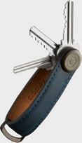 Orbitkey - Crazy Horse Leather Key Organiser - Marine Blue/Blue