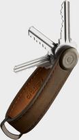 Orbitkey - Crazy Horse Leather Key Organiser - Oak Brown/Brown