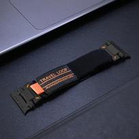 Sports Trail Nylon Band for Apple Watch Ultra 2 49mm 10 46mm Men Loop Strap Iwatch Series 9 8 7 6 5 4 SE 45mm 44mm Soft Bracelet For ultra 2 49mm black