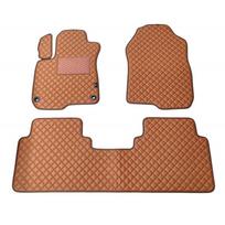 Kilimėliai QuiltyMats HONDA CR-V 2017-2023 (3 vnt.), Brown-Brown /55-16