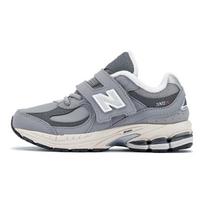 New Balance 2002R Hook & Loop Grey Kids' Casual Shoes PV2002RG 35