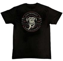 GAS MONKEY HOT ROD GARAGE RACING DALLAS Graphic Unisex T-Shirt Graphic Tee S black