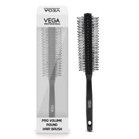 VEGA PROFESSIONAL Pro Volume Round Hair Brush with Heat Resistant Bristles for Blow Drying & Styling | Hair Volumizer Brush | Hair Brush for Women &