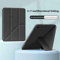 For Samsung Galaxy Tab A11 + Plus 11 8.7   S11 S10 Lite FE 10.9 Inch A9 Plus A8 A7 Lite Y-Fold Leather Stand Tablet Case Tab A7 Lite 8.7 juoda