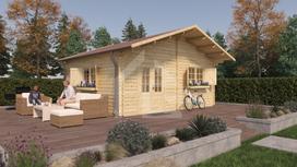 Medinis namelis GELSO (44mm) 6 x 5 m, 30 ㎡