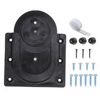 Dartboard Mounting Bracket Kit Professional Wall Hanging Dart Board Bracket Set with Soft Tape Measu black