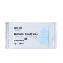 Powerful Stain Removal Wet Wipes for Down Jackets & Windbreakers - No-Wash, Dry Clean Only white