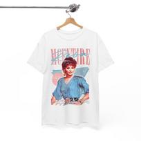 Reba Mcentire Tshirt Neon Country Queen Vintage Poster Unisex Heavy Cotton Tee Unisex T-Shirt M white