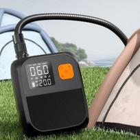 Outdoor Portable Electric Car Air Pump Intelligent Inflatable Outdoor Tent SUP Pulp Board Kayaking Wireless Air Pump gray