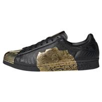 Adidas Originals Superstar 80s X Han Meilin 'Juoda Auksinė' ID4379 39⅓ black