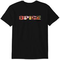 Spice Girls logotipas marškinėliai - Klasikiniai 90-ųjų pop grupės marškinėliai Klasikiniai marškinėliai 4XL brown