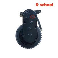 Vacuum Cleaner Wheel Motors for Iboto Aqua V715b Robot Vacuum Cleaner Parts Wheels Assembly Replacement black