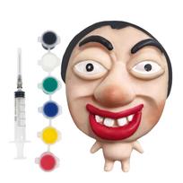 Prank Interactive Acne Squeezes Toys Face Pimple Popping Fidget Toy With Pigment Slow Rising For Adults Birthday Novelty Gifts beige