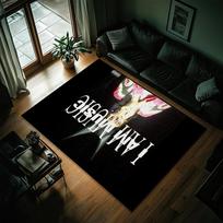 Rapper Playboi Carti I am Music Door Mat Entrance Non-slip Washable Kitchen Carpet Living Room Hallway Rug Bathroom Decoration 40cm x 60cm gray