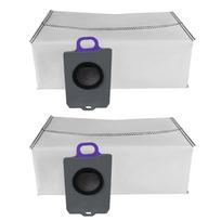 Fabric Dust Bag Kit For NARWAL For FREO Z Ultra Z10 X10 Pro Robot Vacuum Cleaner Base Station Disposable Replacement Parts white