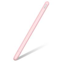 Silikoninis dėklas Apple Pencil 2 laikikliui iPad Pro rašiklio apsauginei dangai rožinė