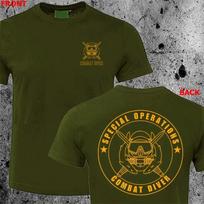 Special Operations Combat Diver Tshirt S gray