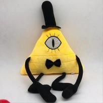 28Cm Dsn Anime Movie Gravity Falls Bill Cipher Plush Toy Bill Cipher Cosplay Stuffed Doll Room Decoration Birthday Gift yellow