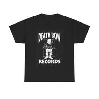 Death Row Tshirt HIP HOP RAP Vintage Unisex black Shirt XL gray