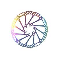 Plento dviračio diskinio stabdžio rotorius su varžtais Dviračio stabdžių diskas Nerūdijančio plieno Dviračių rotorius plento dviračiui Mountain Bike gray