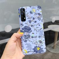 For Oppo Realme 7 Case Realme 7 Pro Cover Soft Silicone Stylish Painted Cover Cases For Realme 7 RMX2155 Realme7 Pro 7Pro Fundas Realme 7 white