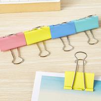 2 Inch Extra Large Binder Clips (24 Pack), Colored Jumbo Paper Clips,Binder Clips Large Size for Home,School and Office Supplies gray