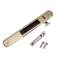 90 tipo durų rankenos užraktas Patvarus lango fiksatorius Naujas stumdomųjų durų užrakto kabliukas Stumdomas langas Color 4 Single sided lock beige