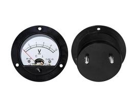 Analoginis skaitiklis apvalus voltmetras 10V