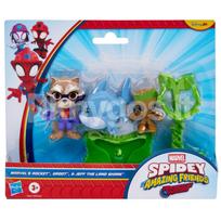 SPIDER-MAN Spidey and his amazing friends figure Rescue 2-pack