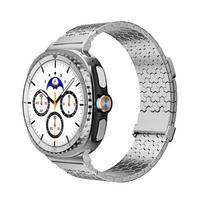 Stainless Steel Band for Samsung Galaxy Watch Ultra 2025 8/8 Classic 40mm 44mm 46mm Magnetic Wristband Strap For galaxy ULTRA 47 Galaxy Ultra 47mm sidabras