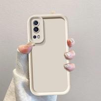 Oneplus Nord 2 dėklas Oneplus Nord2 telefono dėklas 1+ Nord 2 5G apsauginis dangtelis Atsparus smūgiams Matinis galinis dangtelis apsauga Odos pojūtis OnePlus Nord 2 5G gray