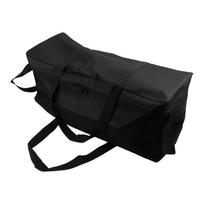 600D Oxford Fabric Camping Storage Bag Outdoor Tent Pole Bag 70x30x26cm black