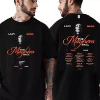 New Apparel Lady Gaga The Mayhem Ball Tour 2026 Dates List Classic T-Shirt S white
