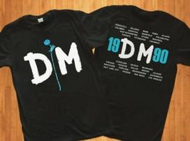 1990 Depeche Mode Violator Tour T-Shirt, Depeche Mode Memento Mori Tour 2023 Shi Unisex T-Shirt XL white
