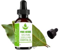 Pure Herbs Lauro Lapų 100% Natūralus Laurus Nobilis Eterinis Aliejus ZA 222 5ml
