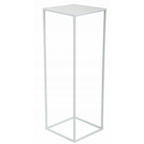 Gėlių stovas 40x23,5x23,5cm Baltos spalvos