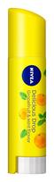 NIVEA Flavored Lip Balm Delicious Drop Grapefruit Scent 3.5g yellow
