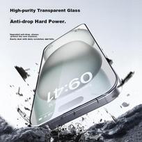 AR IPhone 15 Tempered Glass Screen Protector, AR Full Coverage Anti-Drop Anti-Fingerprint HD Protective Film for Apple 15, 2 Pieces + Application Tool