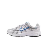 Nike P 6000 Sintetinė oda, Tekstilė Kvėpuojantis palaikymas Žemi bėgimo bateliai Unisex II6084-100 36 white
