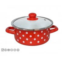 Puodas JAEN 18cm 1.35L Emaliuotas Indukcinis