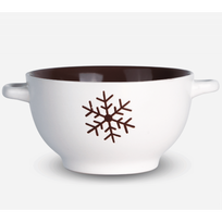 Dubenėlis sultiniui SNOW 600ml Keramikinis