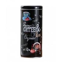Dėžutė metalinė apvali Coffee 18x8cm 700ml