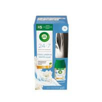 Oro gaiviklis AIR WICK Cool Linen & White Lilac 250ml su automatiniu dozatoriumi