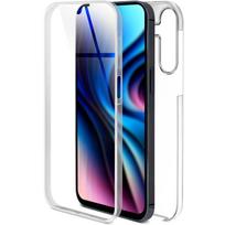 Touch Case for Samsung Galaxy A16 A17 A07 A56 A36 A26 A15 A25 A35 A55 A14 A54 A24 A34 S25 360 Degree Full Protection Phone Case with Screen Protector Samsung Galaxy A17 skaidri