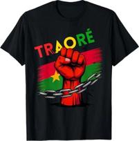 Burkina Faso Ibrahim Traoré Shirt Thomas Sankara Traore T-Shirt 4XL red