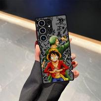 Case for Samsung Galaxy Note 20 Ultra 10+ S26 S24 Plus S22 S23 FE S20 FE S25 Ultra S21 Funda Back Phone Cover Anime One Piece Galaxy Note20 gray