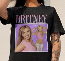 Britney Spears Rap Vintage T-Shirt Best Gift Trap T Shirt TShirt Tee Man Woman 4XL brown