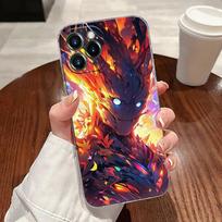 New Marvel Groot Venom Transparent Phone Case For iPhone 17 Pro Max 17E 11 12 13 14 15 16 Pro Max Plus 17 Air 16E 7 X Soft Cover iPhone 12